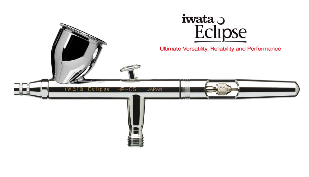 Iwata Eclipse Series Airbrushes – Unmatched Versatility and Precision - Eclipse HP-CS
