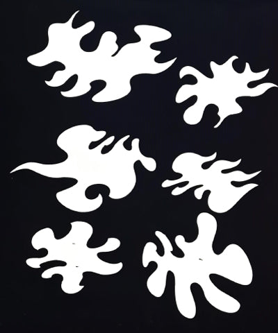 Hell Fire 1 Mylar Stencil Set